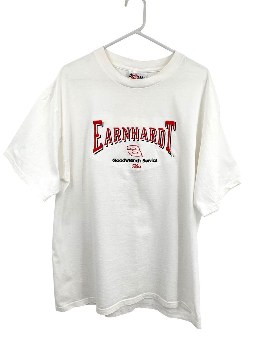 Vintage Dale Earnhardt #3 Embroidered Chase T-Shirt Mens XL